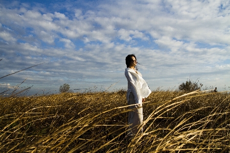 Foto Asiático mujer fondo de pantalla gente en la naturaleza
