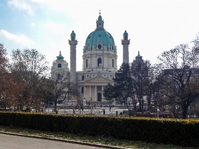 Vienna austria karlskirche church Photo