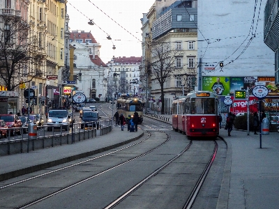 Vienna street city austria Photo