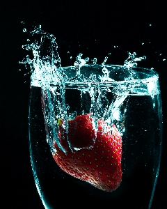 Strawberry liquid fluid drinkware Photo