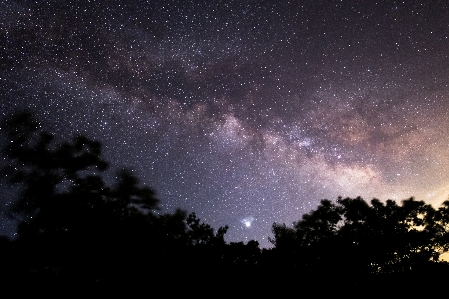 Foto Alam malam lingkungan alami
 objek astronomi
