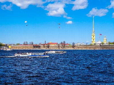 Saint petersburg river neva Photo