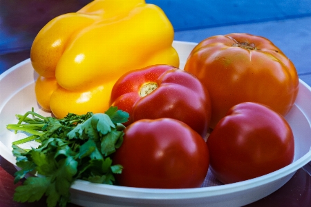 Tomatoes vegetables garden food Photo