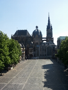 Aachen dome finial byzantine architecture Photo