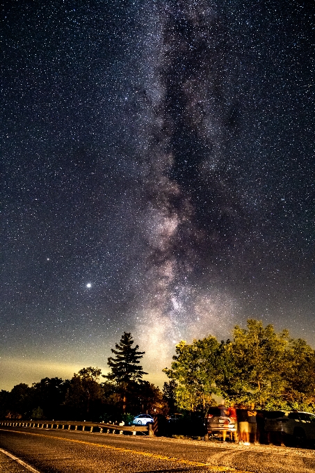 Night star astronomy galaxy