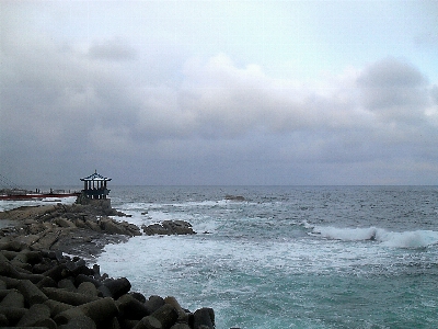 Korea beach east sea cloud Photo