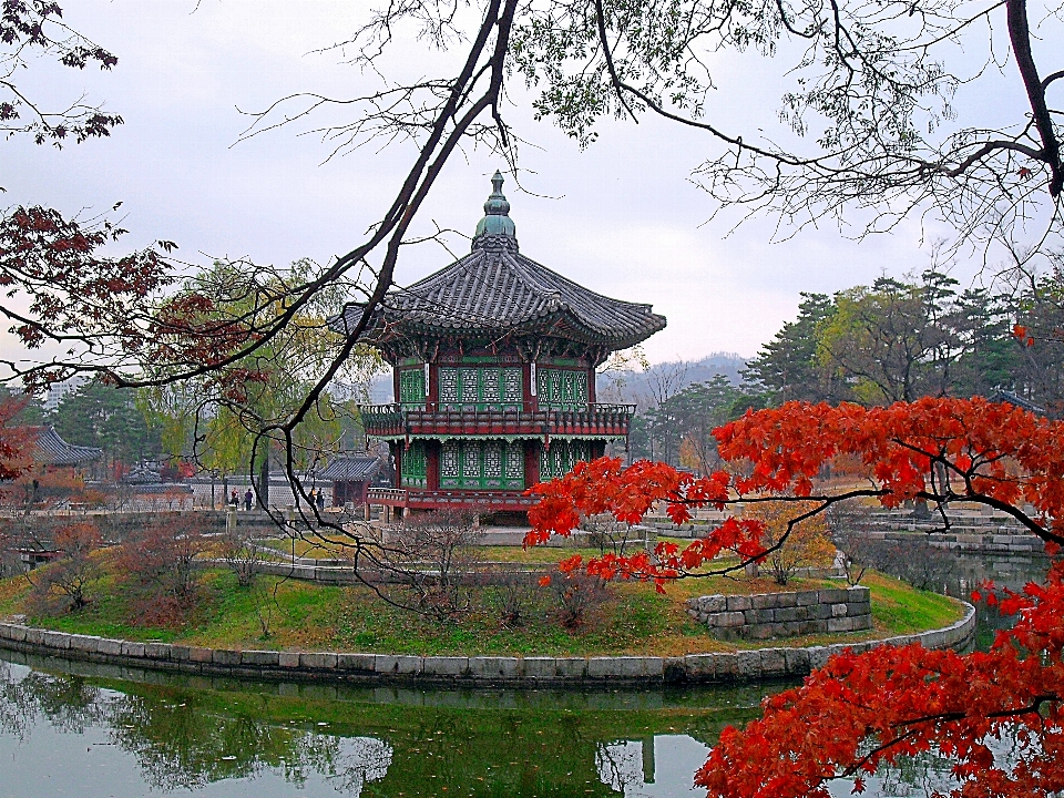 Jardim secreto
 coréia hyangwonjeong
 plantar