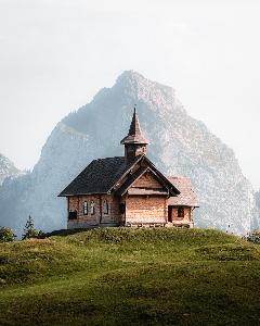 Sky mountain building ecoregion Photo