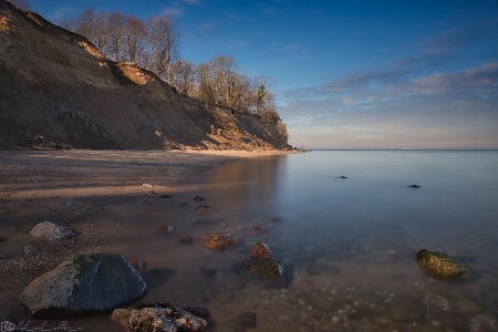 Baltic sea osstsee longexporsure rocks Photo