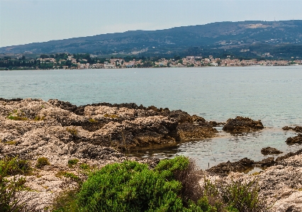 Ocean sea sky rock Photo