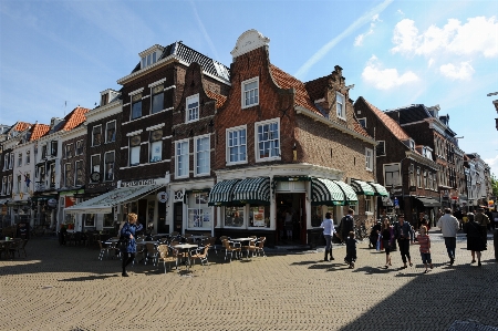 Delft sky building window Photo