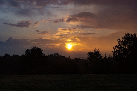 Sunrise skies morning clouds Photo