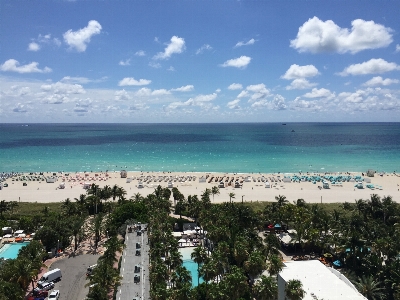 Beach florida aerial sunny Photo