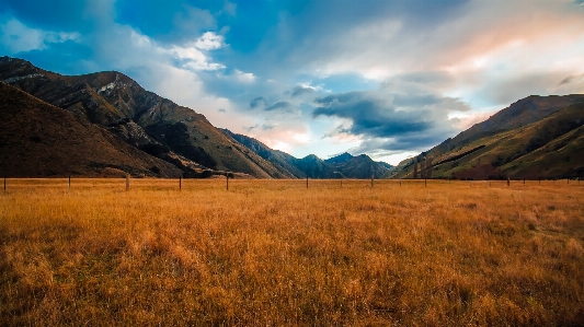 Sky cloud mountain natural landscape Photo