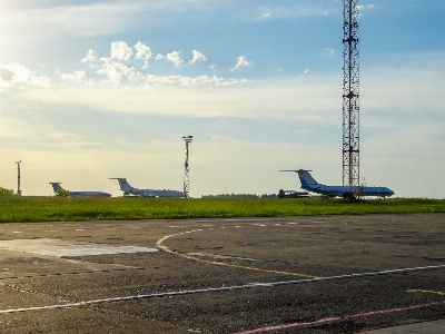 Chelyabinsk airport airplanes aircraft Photo