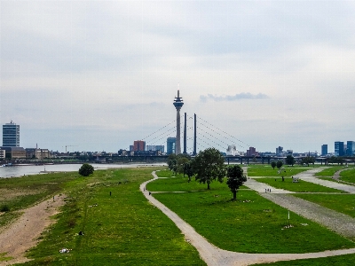 Dusseldorf rhine duesseldorf city Photo