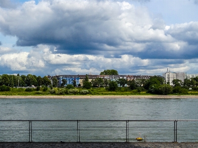 Cologne rhine river germany Photo