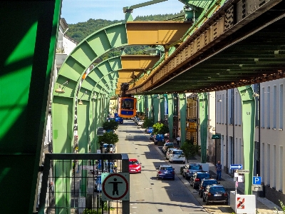 Wuppertal schwebebahn technology rail Photo