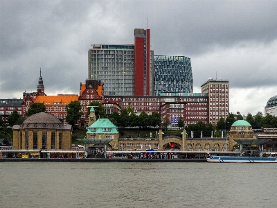 Hamburg st pauli piers landungsbruecken Photo