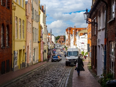 Lubeck luebeck germany street Photo