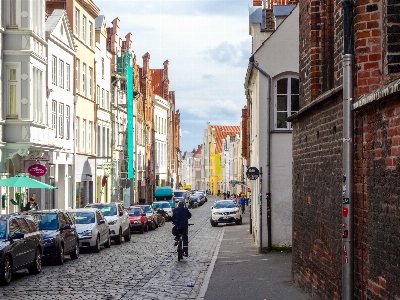 Lubeck luebeck germany street Photo