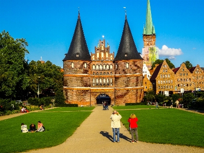 Lubeck luebeck germany holstentor Photo