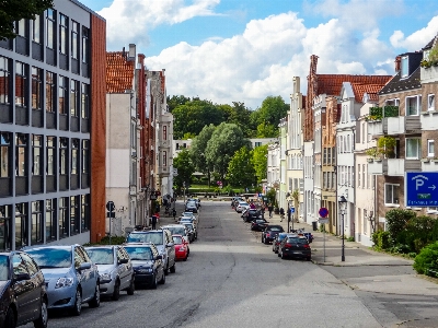 Lubeck luebeck germany street Photo