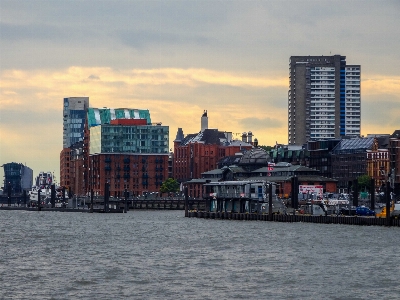 Hamburg germany elbe river Photo