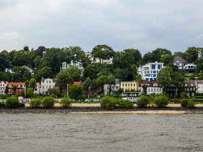 Hamburg germany elbe river Photo