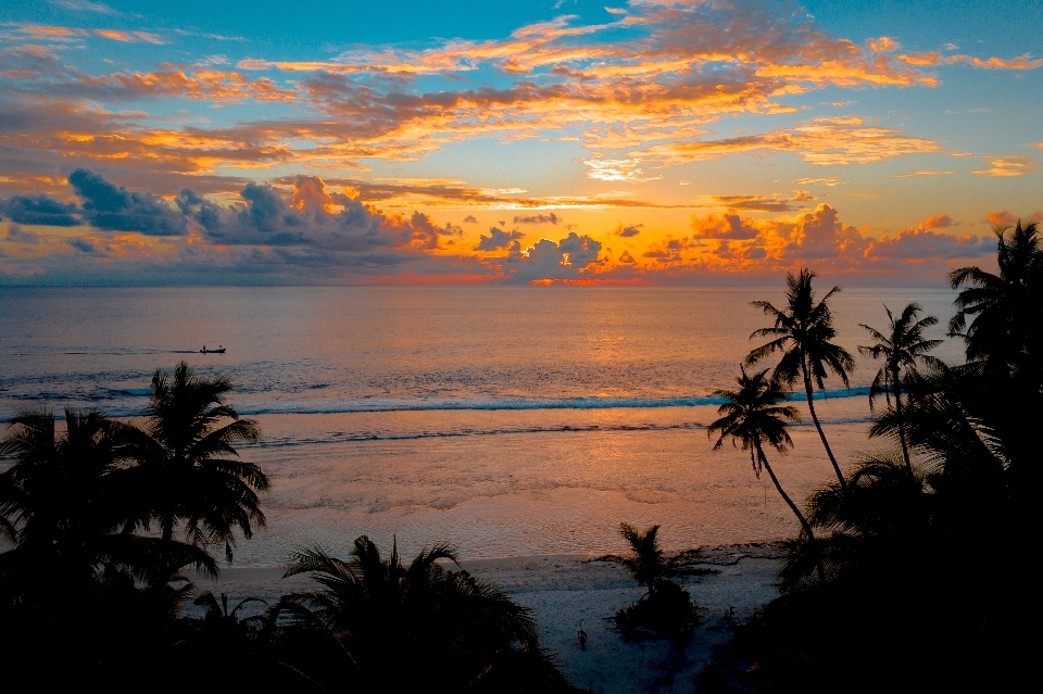 Nature beach sea water