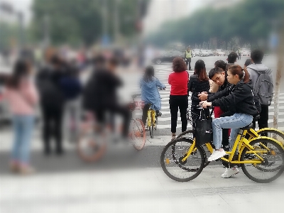 Bike bicycle traffic crossroad Photo