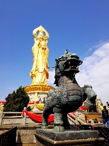 Goddess chinese mythical beast guangzhou Photo