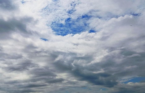 Foto Awan langit pemandangan perasaan senang sesudahnya
