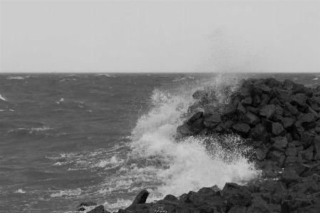 Waves water sky fluid Photo