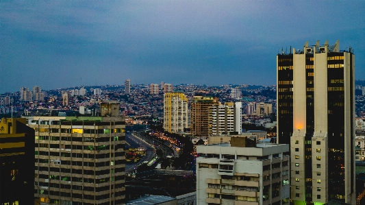 Foto Céu prédio nuvem arranha-céu