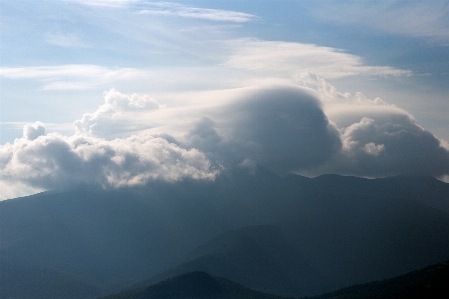 Cloud sky atmosphere nature Photo