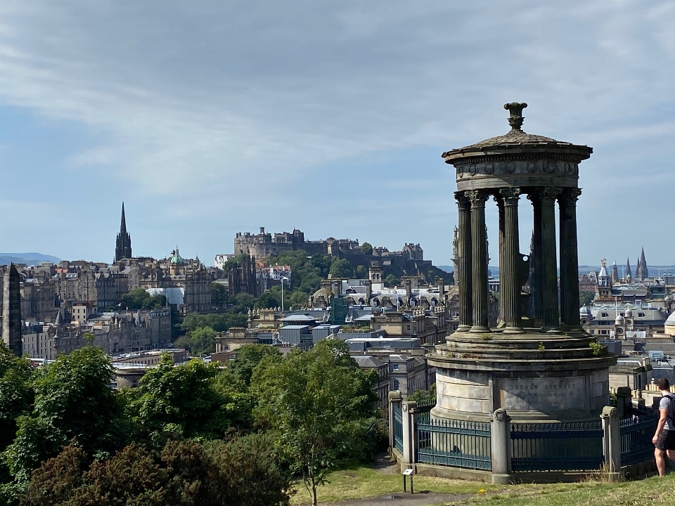 Edinburgh scotland uk panoramic