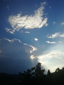 Sunlight light sky cloud Photo