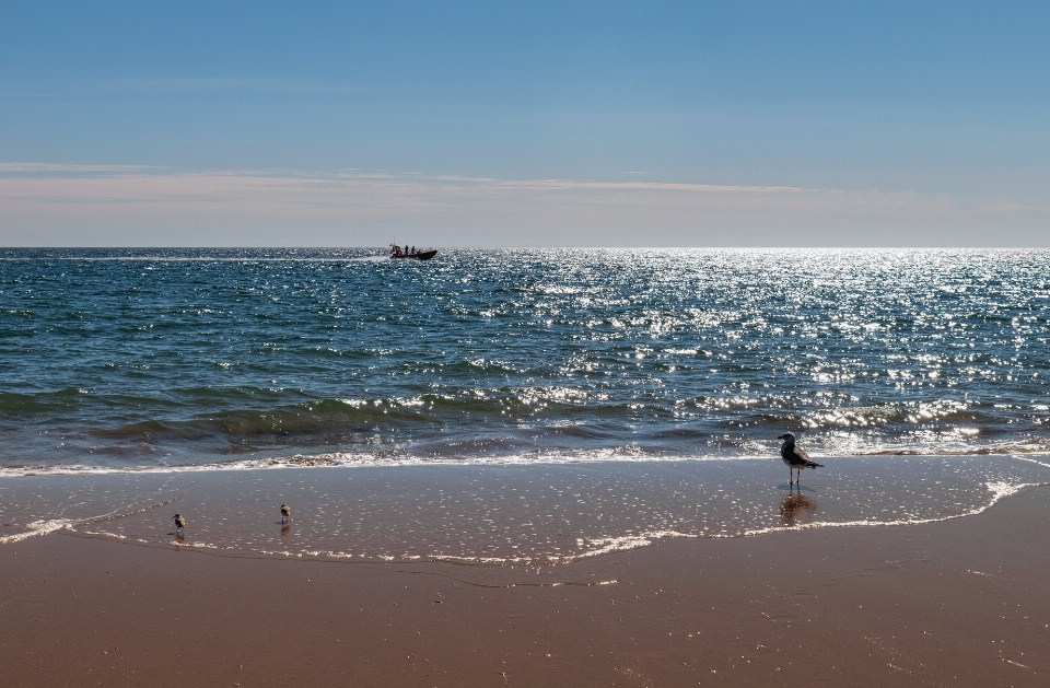 Blau meer wasser himmel