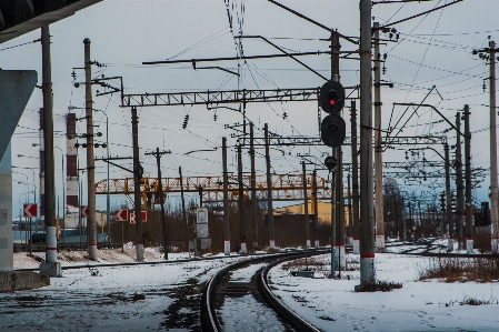 Images sky snow light Photo