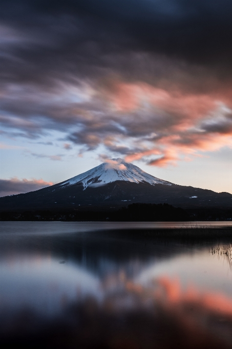 Agua nube cielo montaña