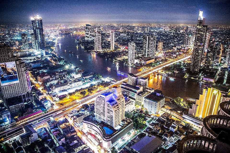 Thailand skyscraper building sky