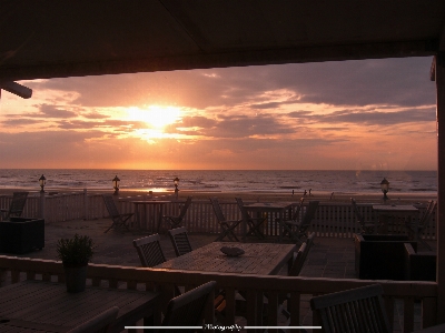 Piece sunset beach cloud Photo