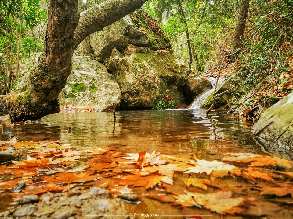 Samos greece potami water