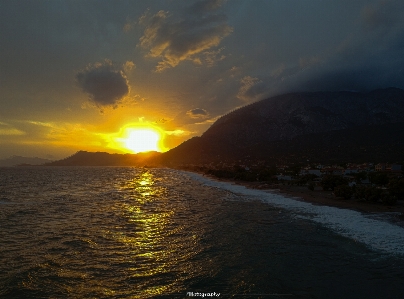 Beach summer mtkerkis samos Photo