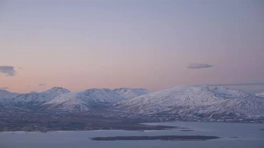 Sky mountain water snow Photo