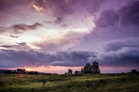 Clouds castle field cloud Photo