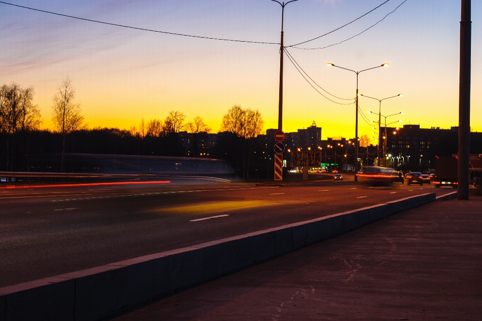 Images sky road surface street light