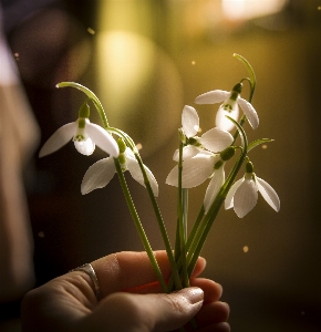 White flowers garden sun Photo