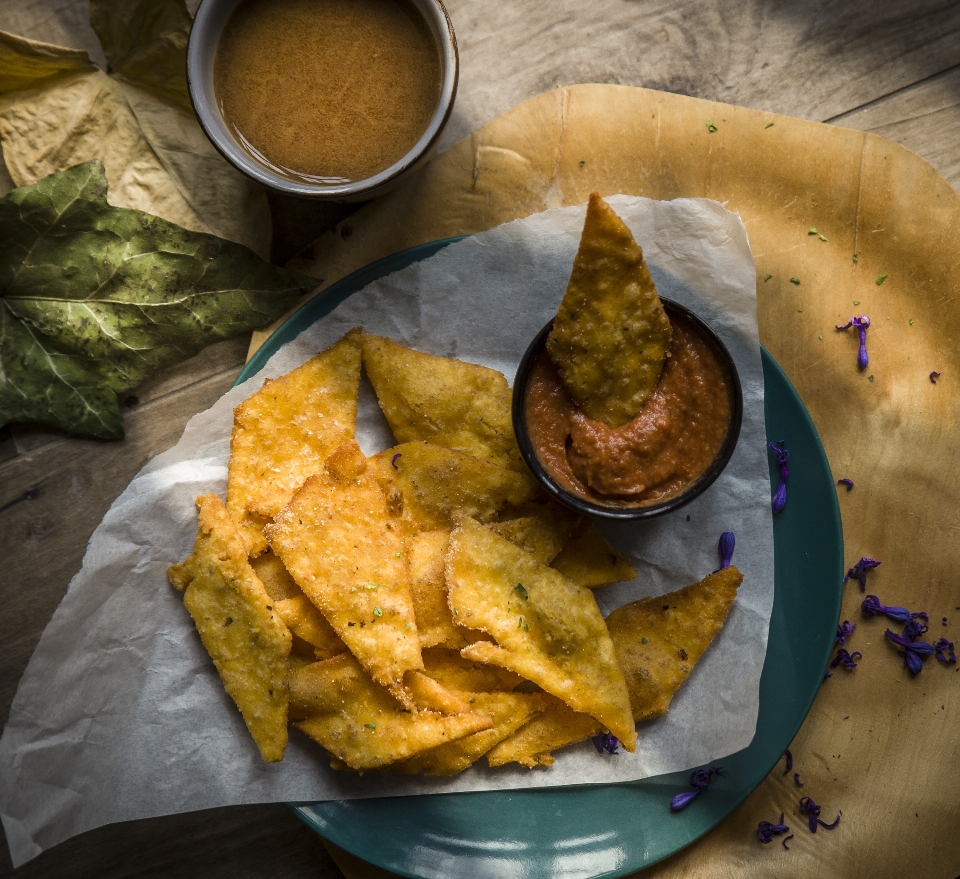 Tortilha
 salgadinhos saboroso apimentado